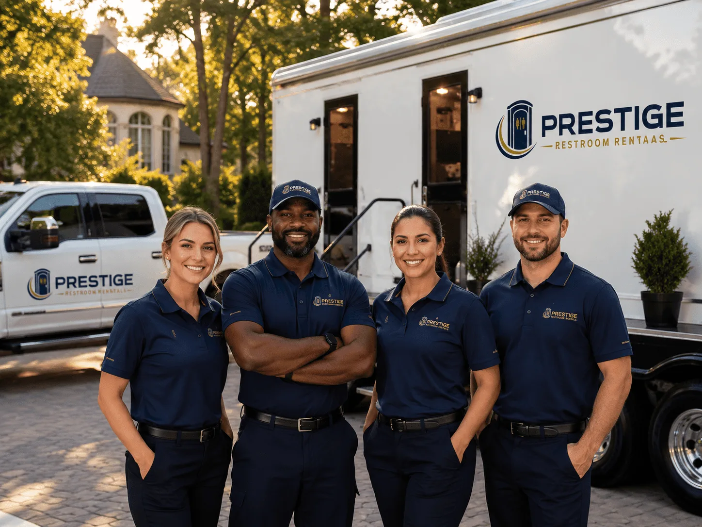 Trusted Luxury Portable Restrooms company in Brookdale, CA